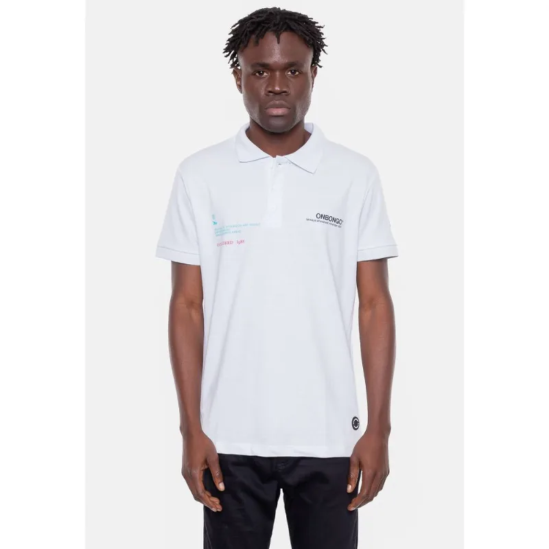 Camisa Polo Onbongo Piquet Branca - M