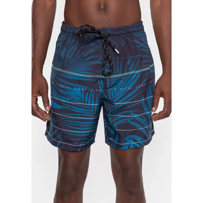 Shorts Fatal Sintético Nomad Azul - G