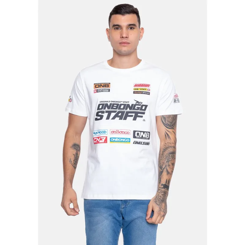 Camiseta Onbongo Convoy Staff Branca - G