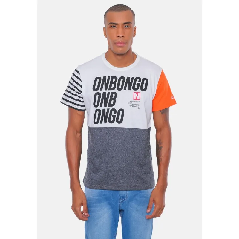 Camiseta Onbongo Ports Grafite Mescla - M
