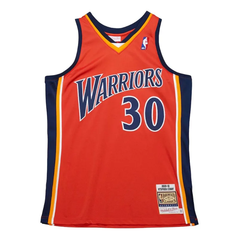 Regata Mitchell & Ness Swingman Jersey Alternate Golden State Warrior 2009-10 Stephen Curry Laranja - M
