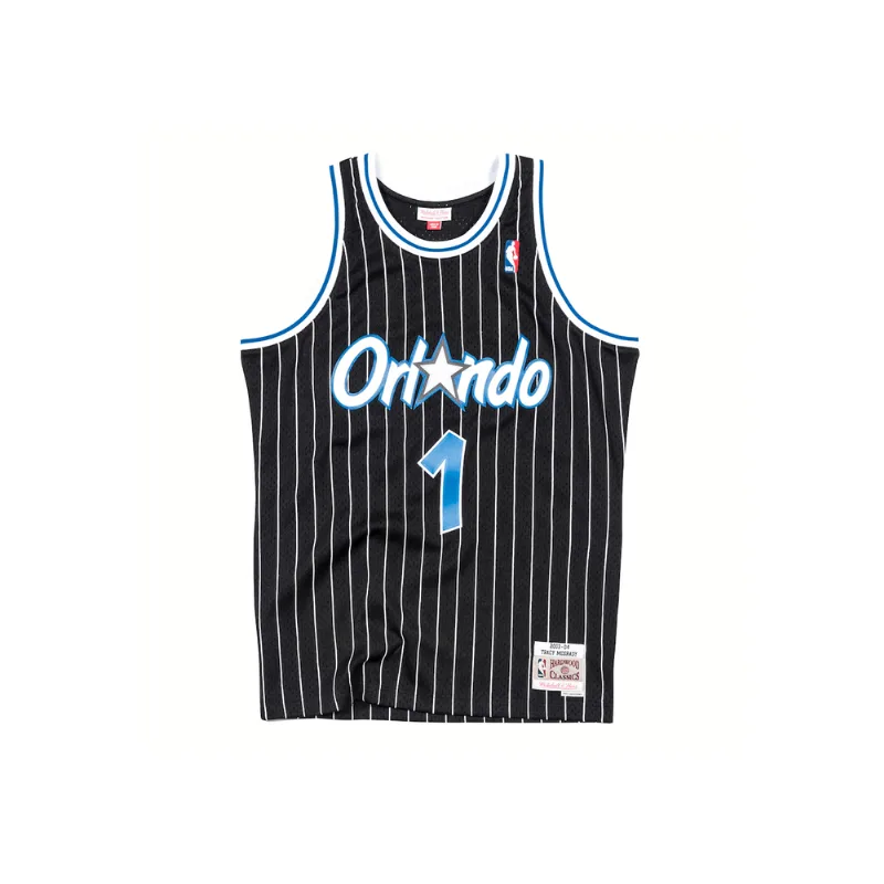 Regata Mitchell & Ness NBA Swingman Jersey Orlando Magic Tracy McGrady 2003-04 Preta - M