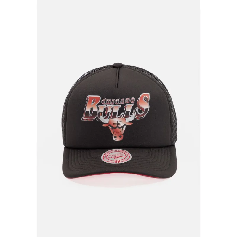 Boné Mitchell & Ness NBA Rock On Truck Chicago Bulls Preto - ÚNICO