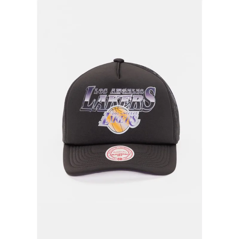 Boné Mitchell & Ness NBA Rock On Truck Los Angeles Lakers Preto - ÚNICO