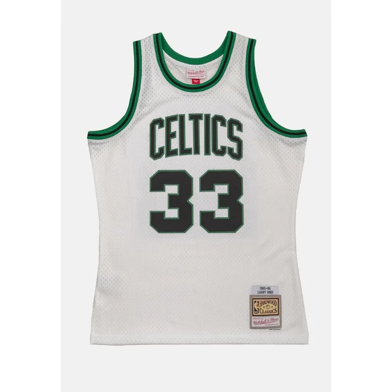 Regata Mitchell & Ness Swingman Jersey Boston Celtics 1985-86 Larry Bird Branca - M