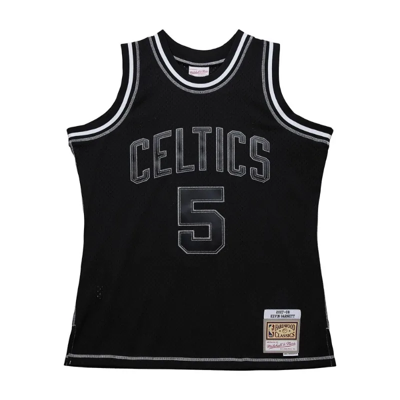 Regata Mitchell & Ness Contrast 2K Swingman Jersey Boston Celtics 2007-08 Kevin Garnett Preta - G