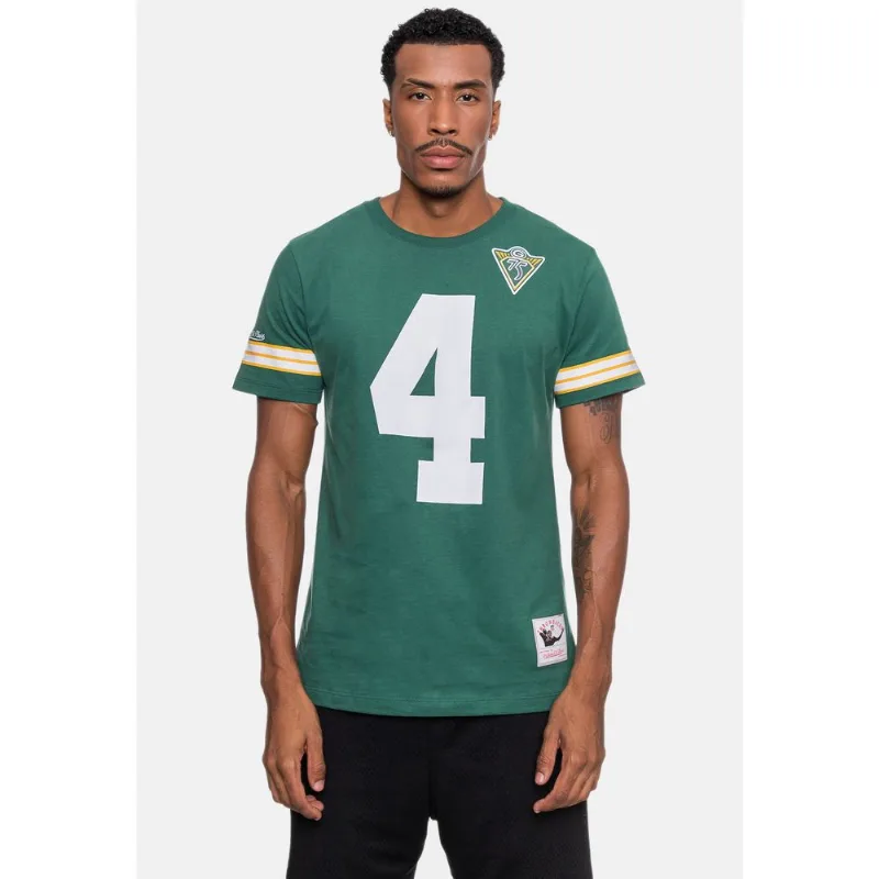 Camiseta Mitchell & Ness NFL Green Bay Packers Brett Favre Verde - GG