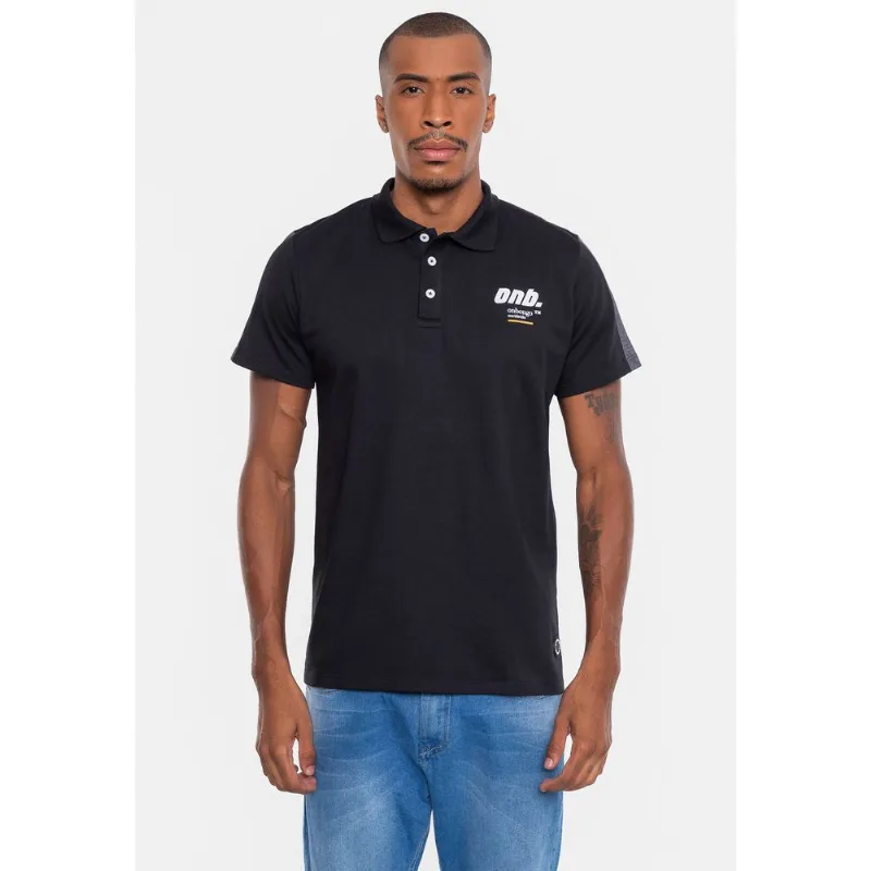 Camisa Polo Onbongo Piquet Preta - G