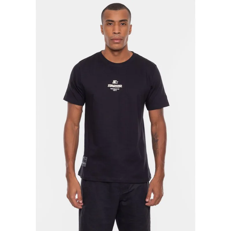 Camiseta Starter Estampada Preta - G