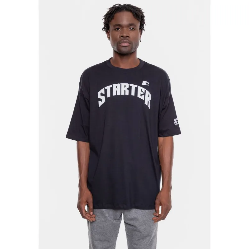 Camiseta Starter Oversized Estampada Preta - GG
