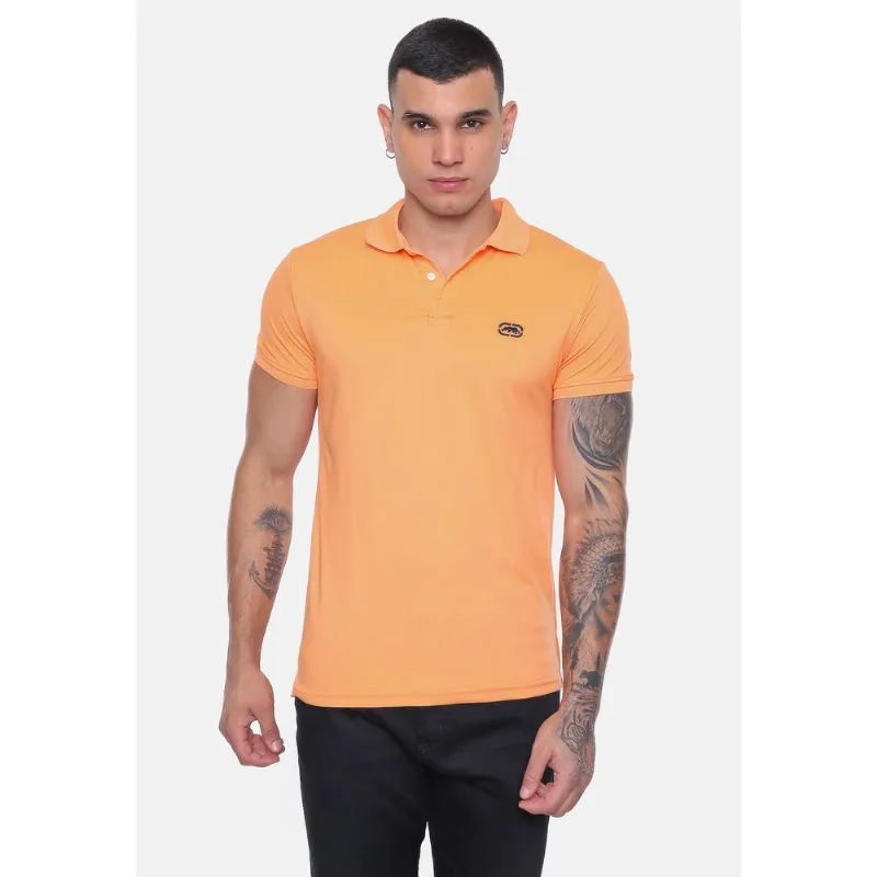 Camisa Polo Ecko Piquet Laranja Claro - P