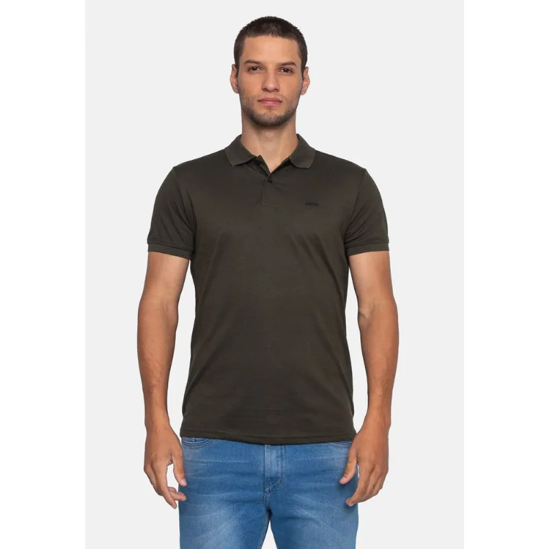 Camisa Polo Fatal Piquet Verde Militar - G