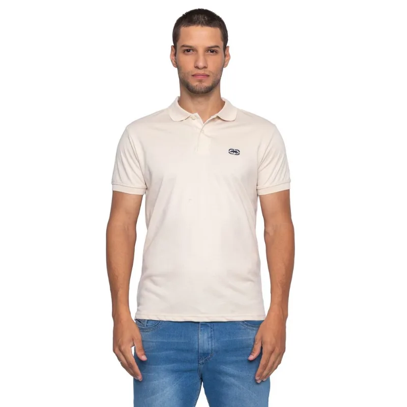 Camisa Polo Ecko Piquet Areia Camisa Ecko Polo Piquet Areia - G
