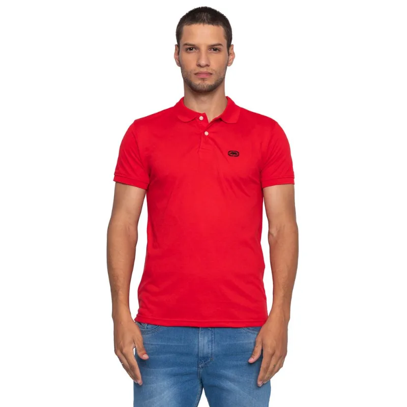 Camisa Polo Ecko Piquet Vermelha Camisa Ecko Polo Piquet Vermelha - G