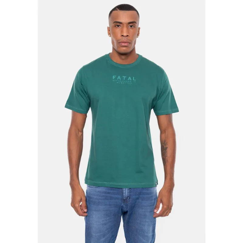 Camiseta Fatal ESTAMPADA BASE Verde Dark Forest - G