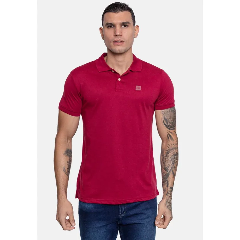 Camisa Polo HD Piquet Vinho Camisa HD Polo Piquet Vinho - P