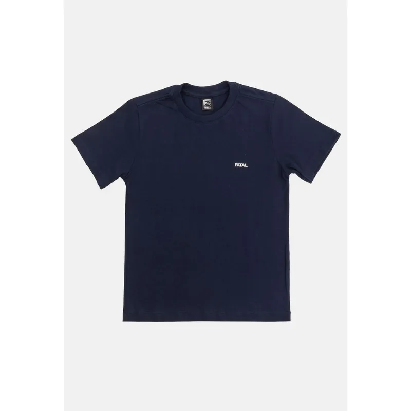 Camiseta Fatal Juvenil Estampada Flam Marinho Navy Hipnose - 12