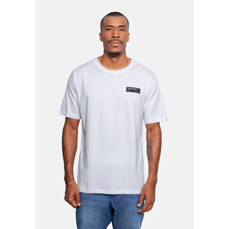 Camiseta Onbongo Estampada Branca - M