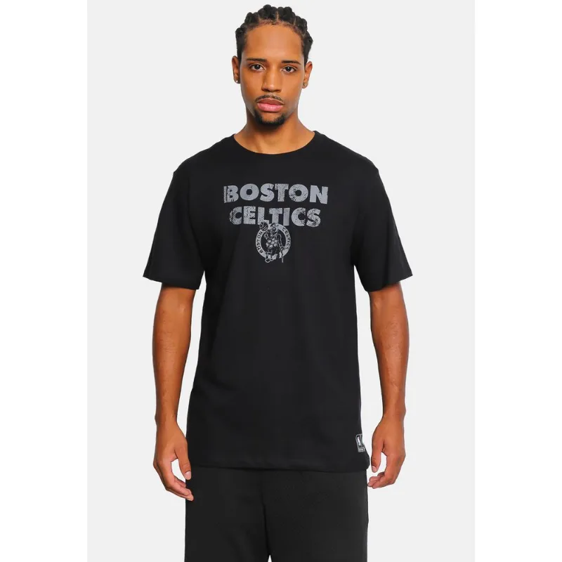 Camiseta NBA Script Boston Celtics Preta - G