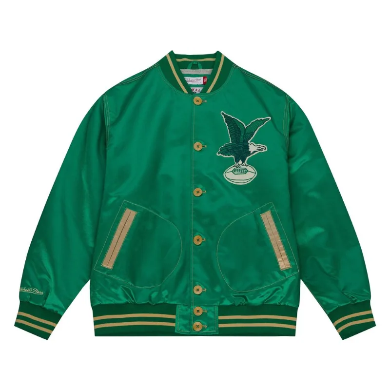 Jaqueta Mitchell & Ness Authentic Philadelphia Eagles 1938 Jacket Verde - Plus M