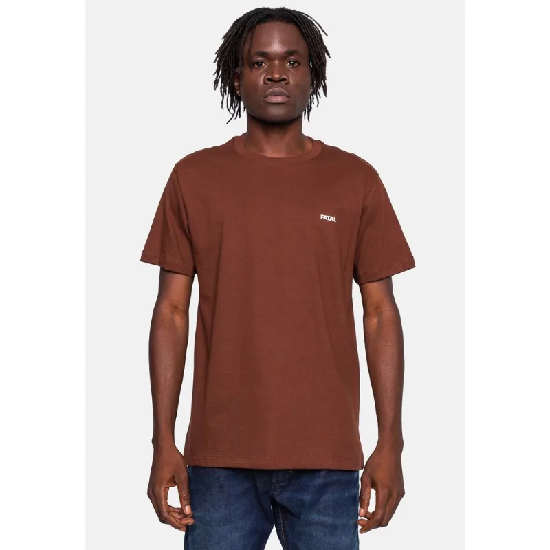 Camiseta Fatal Estampada Marrom - G