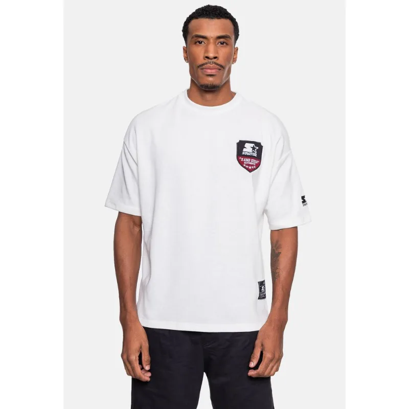 Camiseta Starter Oversized Coat Off White - G