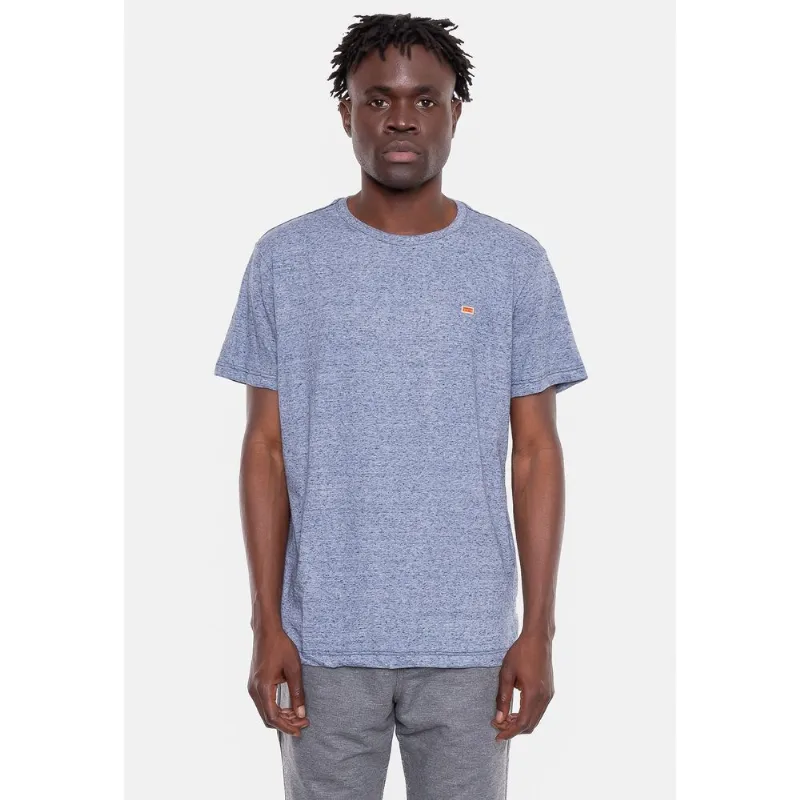 Camiseta Onbongo Fashion Basic Dark Azul Mescla - P