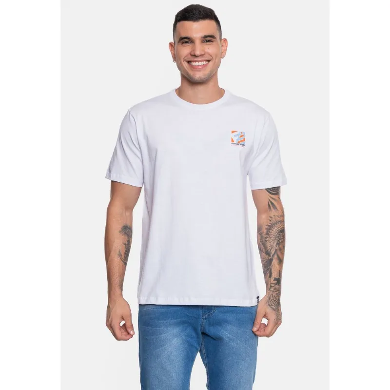 Camiseta Fatal Masculina Estampada Climber Branca - GG