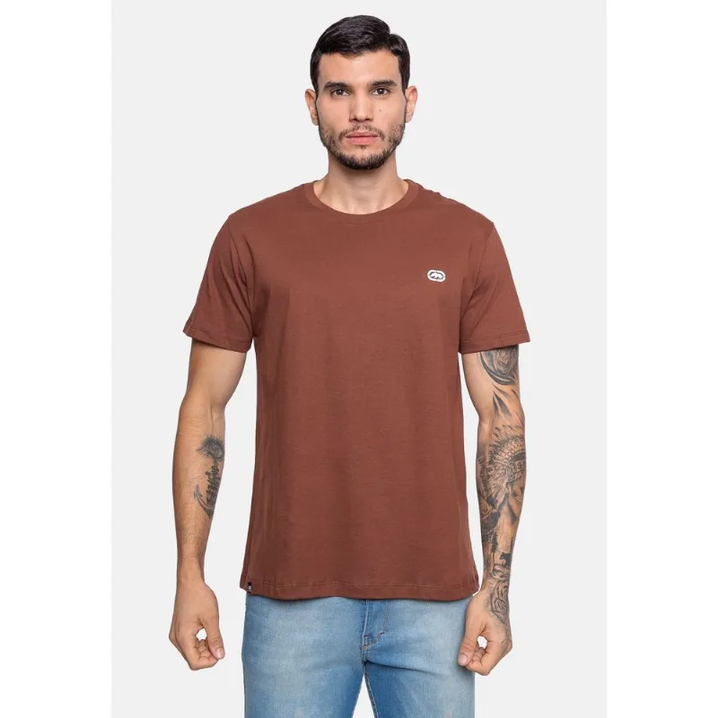 Camiseta Ecko Estampada Marrom - G