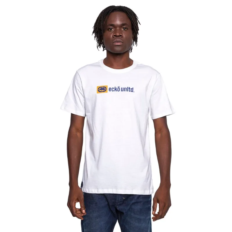 Camiseta Ecko Estampada Branca - GG