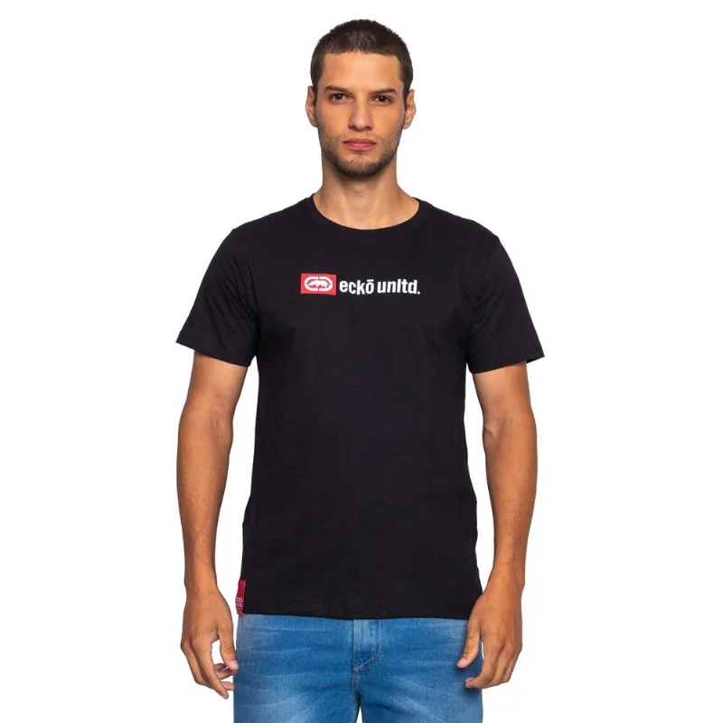 Camiseta Ecko Estampada Preta - GG