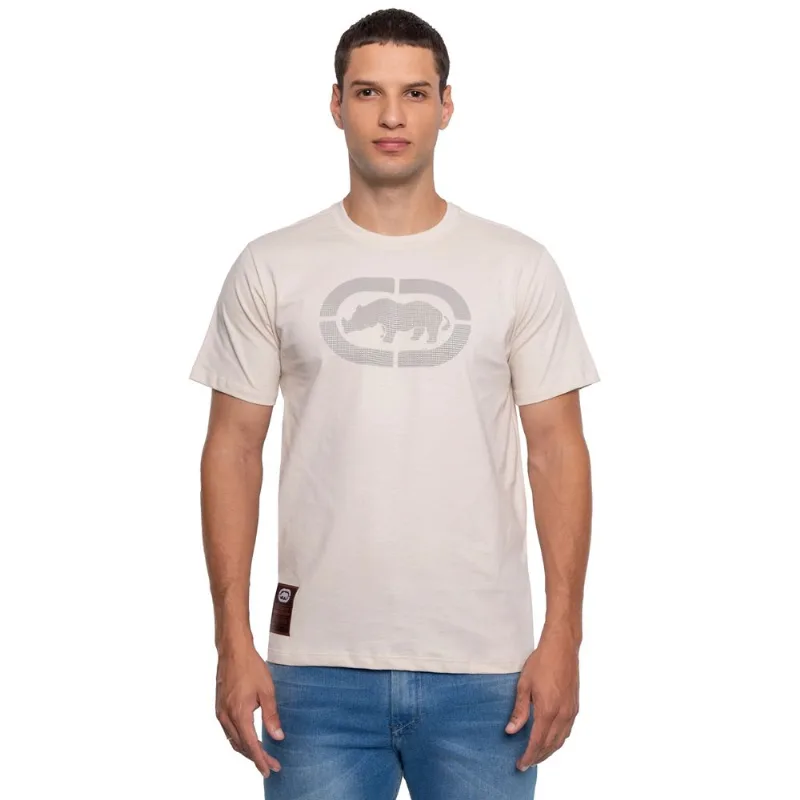 Camiseta Ecko Estampada Areia - M