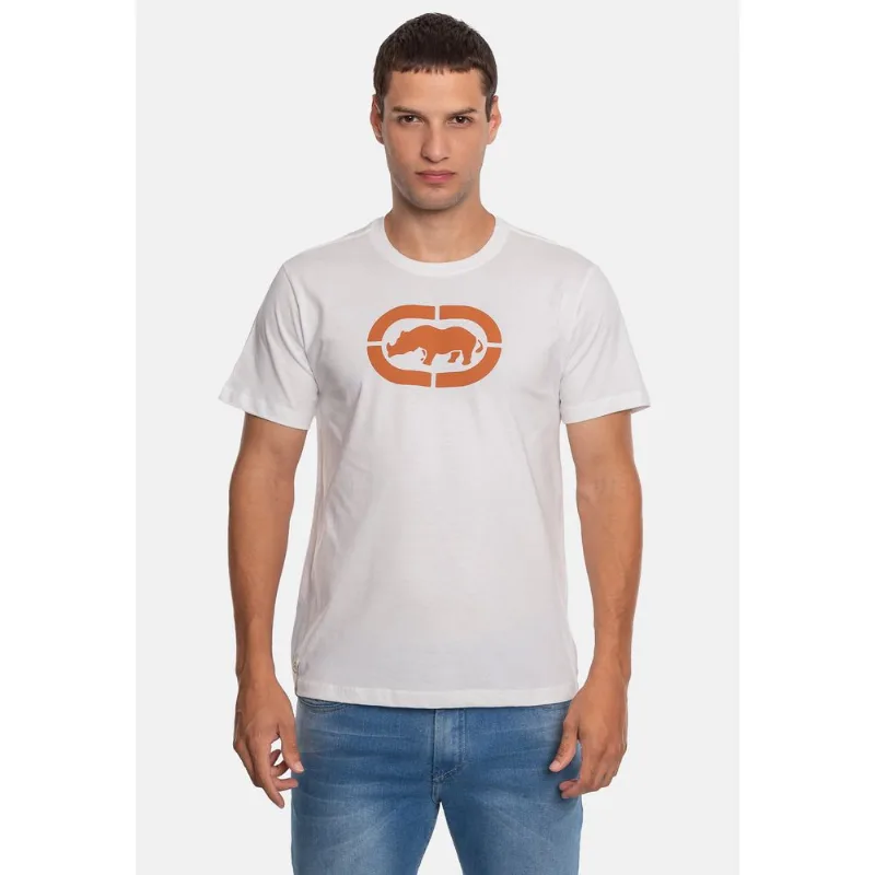 Camiseta Ecko Estampada Off White - M