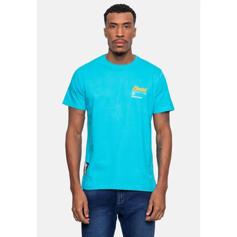 Camiseta Onbongo Masculina Azul Turquesa - G