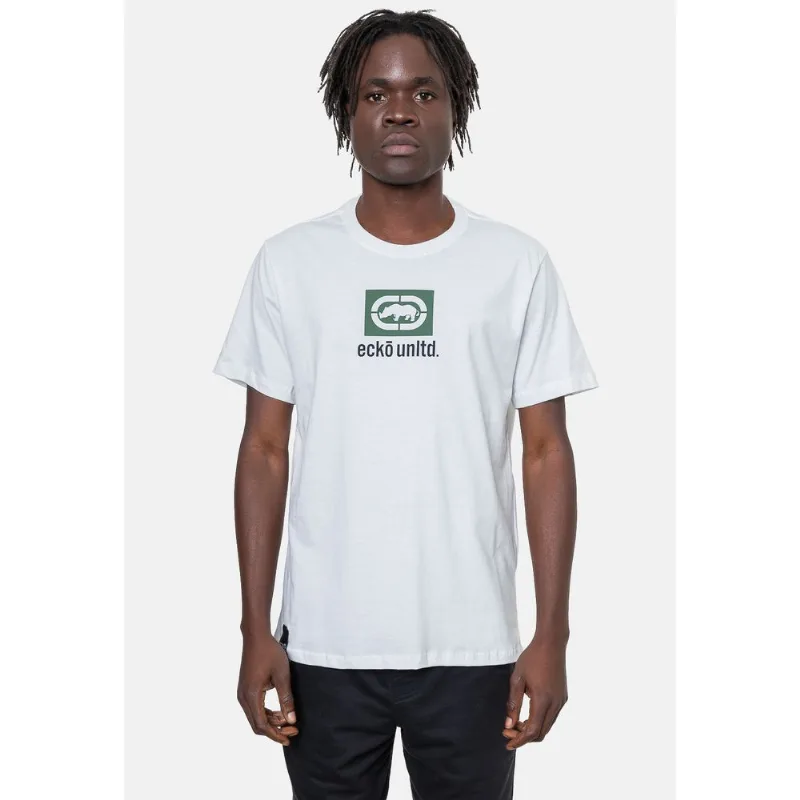 Camiseta Ecko Estampada Branca - P