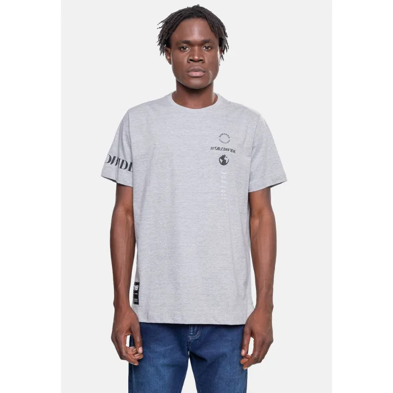 Camiseta Onbongo Masculina Cinza Mescla - G