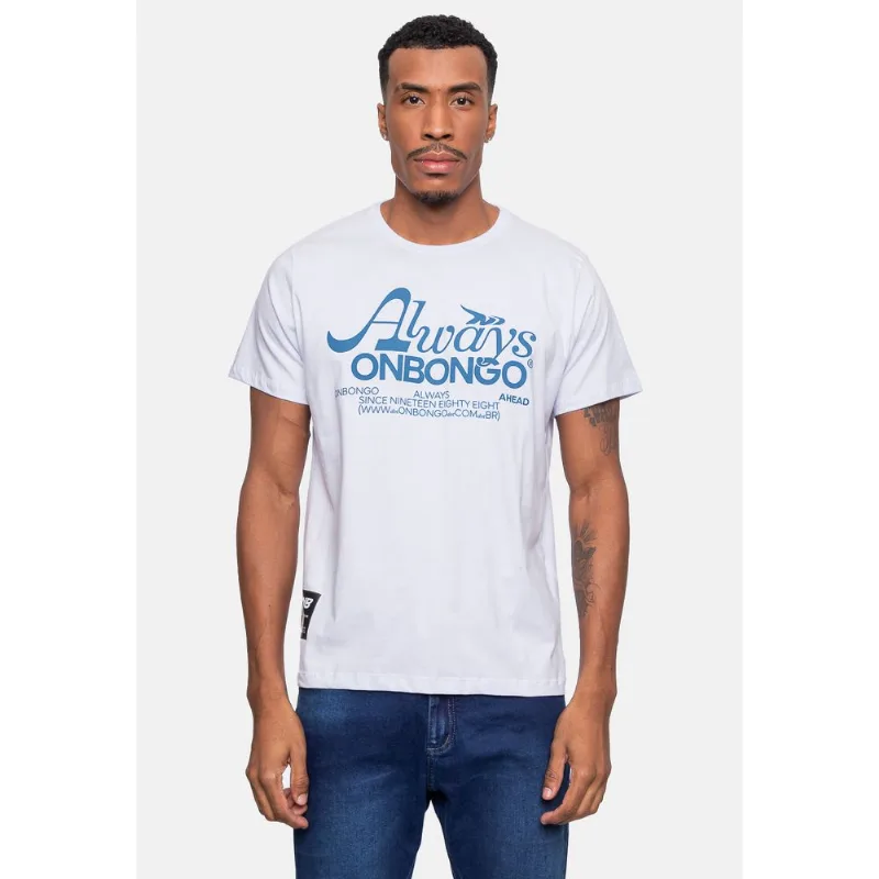 Camiseta Onbongo Masculina Off White - GG