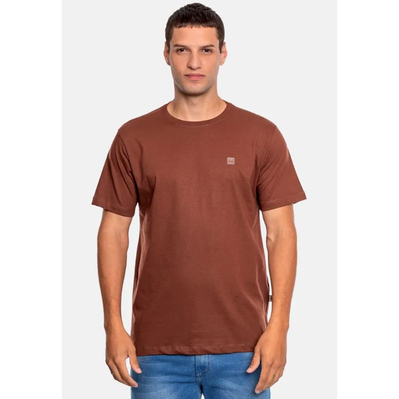 Camiseta HD Estampada Marrom - P