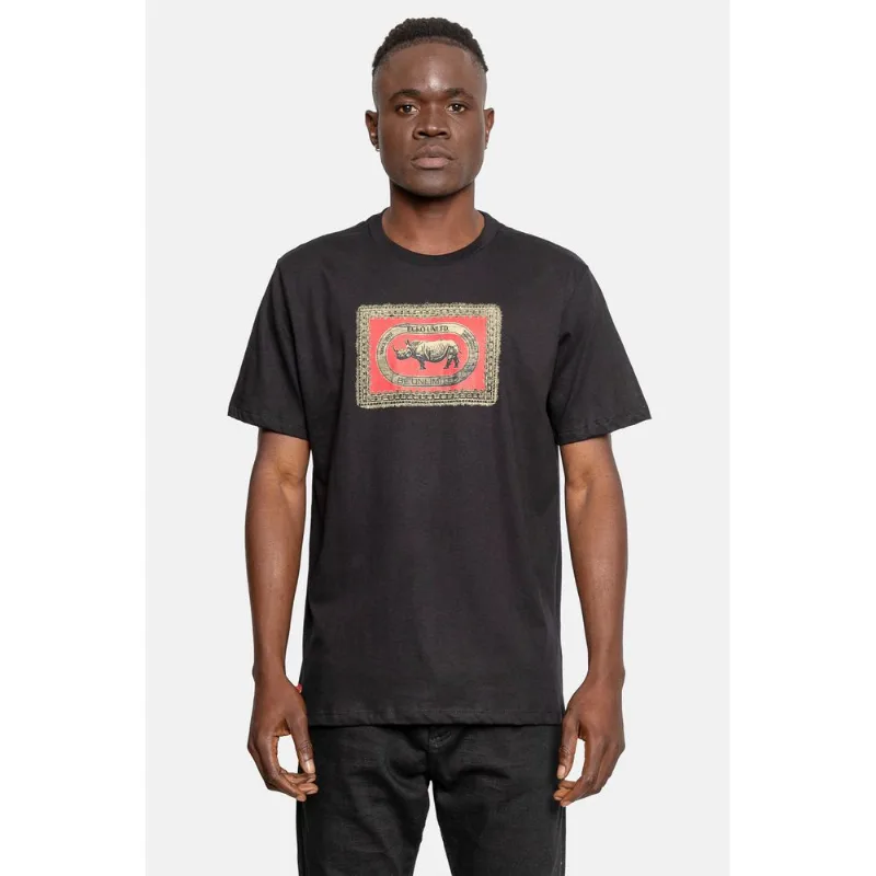 Camiseta Ecko Masculina Vintage Label Preta - P