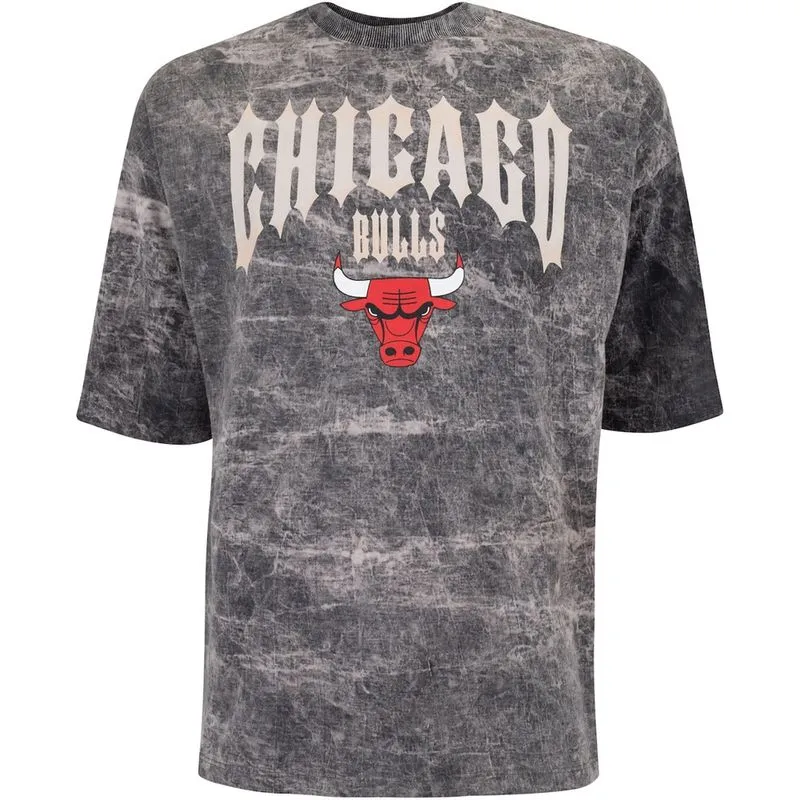 Camiseta do Chicago Bulls nba Masculina Gothic Team