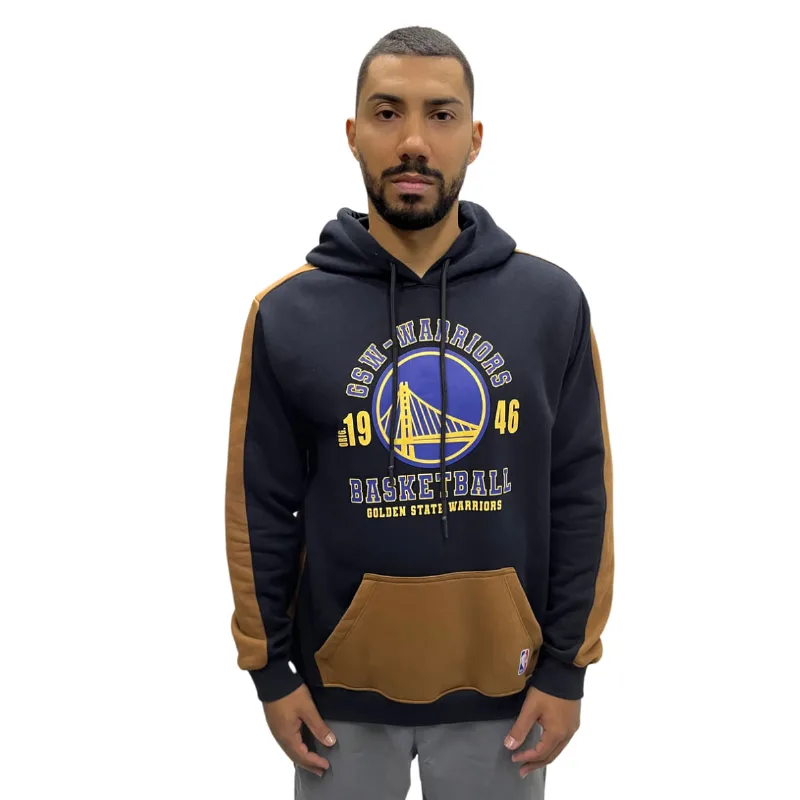 Blusa Moletom Nba Masculina Warriors Team Town Nb484 Original