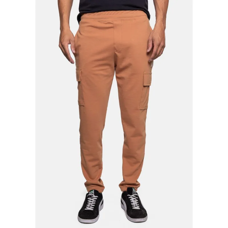 Calça HD Moletom Cargo Marrom Naturale - G