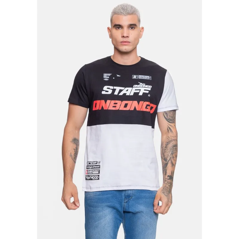 Camiseta Onbongo Masculina Staff SNC88 Preta - M