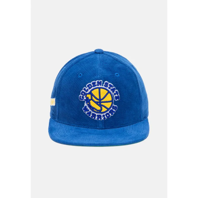 Boné Mitchell & Ness NBA All Directions Snapback HWC Golden State Warriors Azul Marinho - ÚNICO