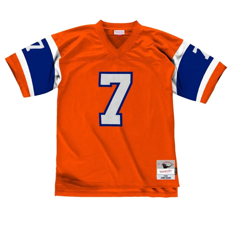 Camisa Mitchell & Ness NFL Legacy Jersey Denver Broncos 1994 John Elway Laranja - GG
