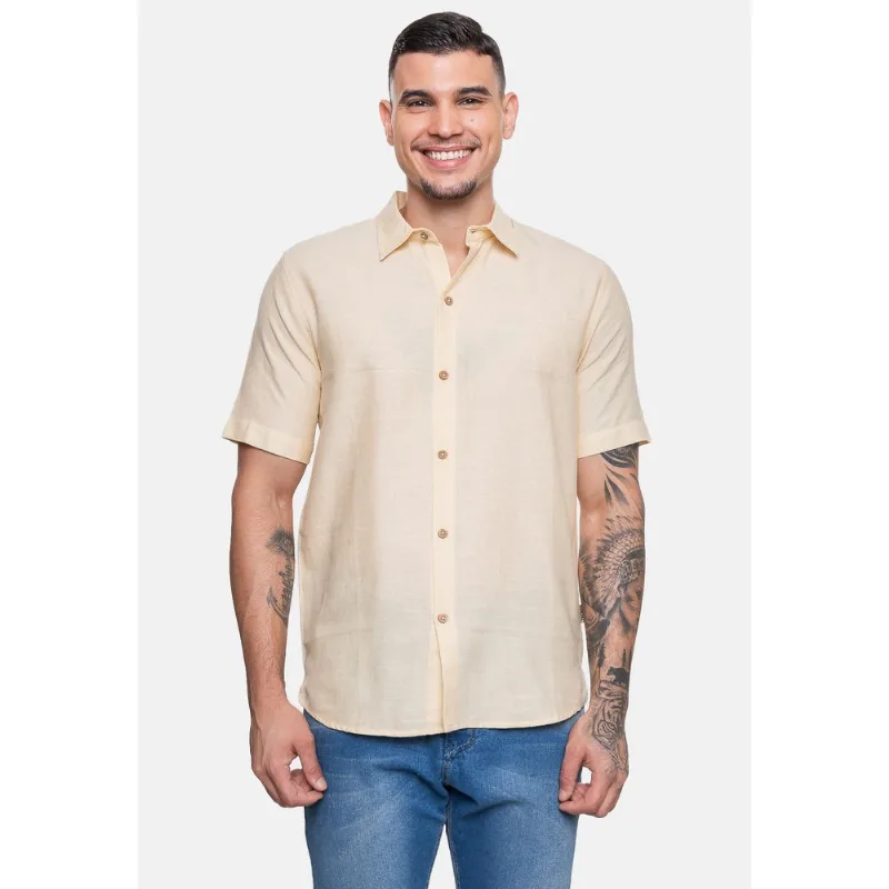 Camisa Fatal Linho Areia - P