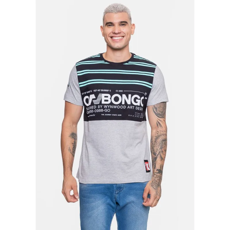 Camiseta Onbongo Masculina Here Preta - G