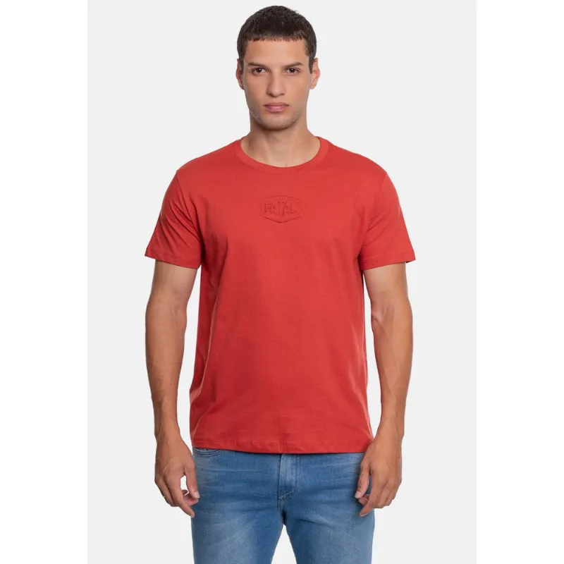 Camiseta Fatal Estampada Vermelha - GG