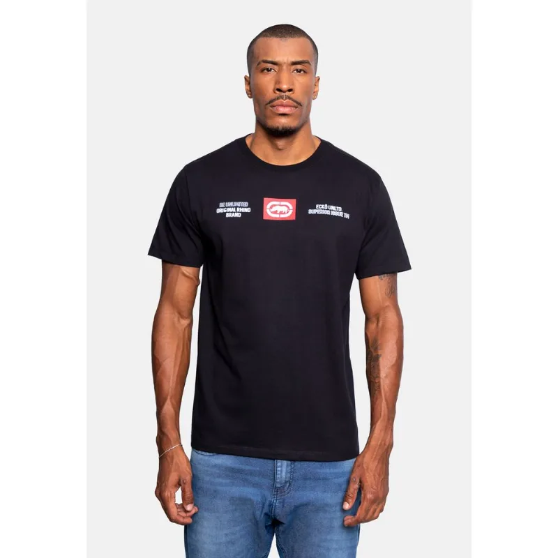 Camiseta Ecko Estampada Preta - G