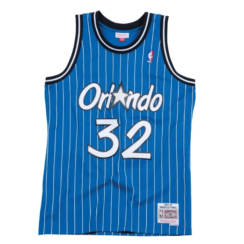 Regata Mitchell & Ness Road Swingman Jersey Orlando Magic 1994-95 Shaquille O'Neal Azul Royal - G